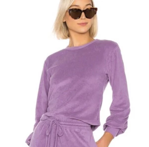 Neu mit Etikett LPA Revolve French Terry Viola Sweatshirt Größe Medium - Bild 1 von 7