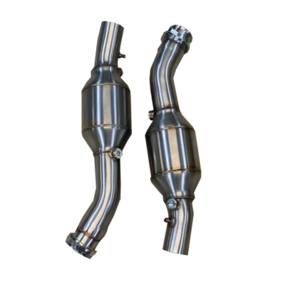 Ferrari 360 99-06 High Flow 200 Cell Sports Exhaust Catalytic Converters (Pair) - Image 1 of 4