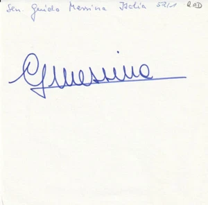 Guido Messina Italia verstorben 2020 Olympiasieger5 x World Champion Cyclimg - Bild 1 von 1