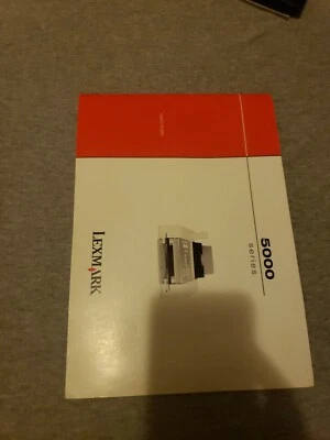 Lexmark 5000 Series User's Guide Book (Manual) - Photo 1/4