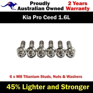 Titanium Turbo to Exhaust Manifold Stud Kit For Kia Pro Ceed 1.6L - Bild 1 von 5