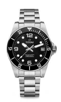Titoni Seascoper 600 (42 mm) 83600 S-BK-256 Foto 1 de 3