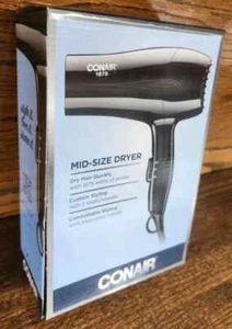 CONAIR Mid-Size Hair Dryer - 1875W - 2 Speeds/2 Heat Levels - New - Picture 1 of 1