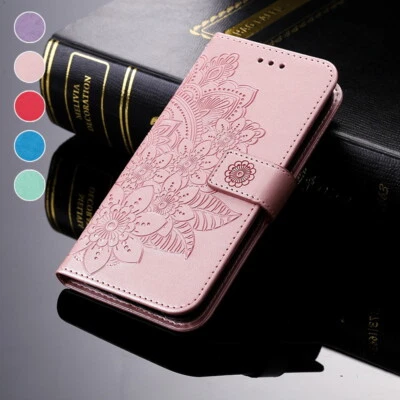 Leather Wallet Flip Case Cover For Samsung Galaxy S22 S21 Ultra S20 A13 A33 A53 - Image 1 of 4