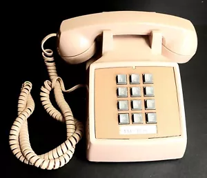 Western Electric Beige Push Button Table Desk Phone Tested Works - Picture 1 of 9