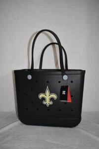 Bolso de Mano Logo Brands New Orleans Saints Venture 620-766 Negro Nuevo con Etiquetas - Imagen 1 de 3