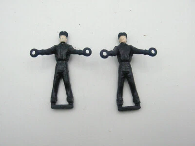 Lionel 65-47 Blue Handcar Men, TWO Figures, LTI production FITS ALL, EXC++ - Image 1 of 4