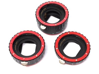 Auto Extension Tube Set for Canon EOS Film/Digital SLR Cameras - Image 1 of 3