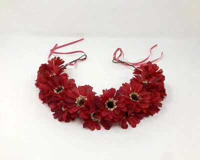 Corona de flores hecha a mano [VER DESCRIPCIÓN] Foto 1 de 3