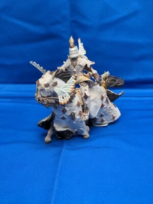 2011 Papo бабочка воин и лошадь белый рыцарь 1109 - Изображение 1 из 4