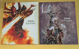 Warhammer Fantasy End Times Khaine Softcovers Rulebook Lore - Picture 1 of 8