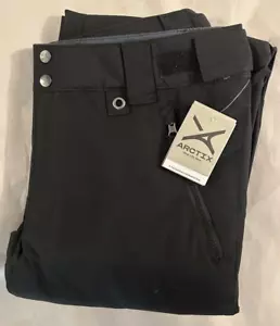 NEW Arctix Men's Mountain Insulated Ski Pants, Black, Medium/32" Inseam - Picture 1 of 19