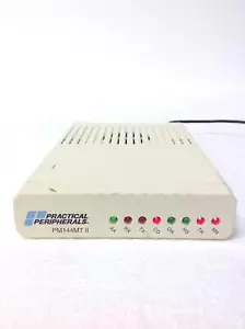 Practical Peripherals PM144MT II External Modem w/ Power Ac Adapter FREE SHIP - Picture 1 of 15