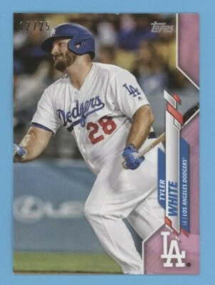 Tyler White 2020 Topps MINI ON DEMAND Update PINK PARALLEL #U-93 /25 DODGERS - Image 1 of 2