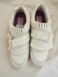 ZAPATOS GOLF MUJER ETONIC ST8806 Softspike Blanco Talla 8 1/2 M - Imagen 1 de 5