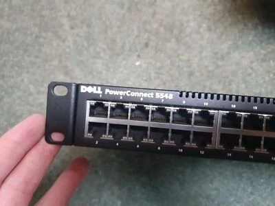 DELL POWERCONNECT 5548 with Brackets Managed Gigabit Switch . - Image 1 of 4