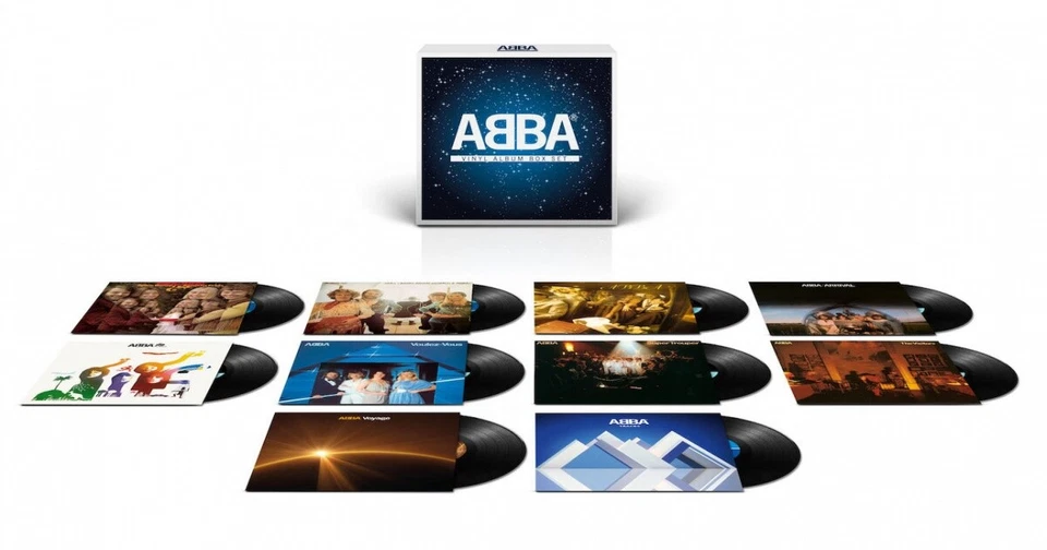 ABBA Vinyl Album Box Set LP 10xDiscs Studio Albums New - Image 1 of 1
