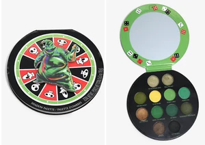The Nightmare Before Christmas Oogie Boogie 12 Shade Eyeshadow Palette Mirror - Picture 1 of 4