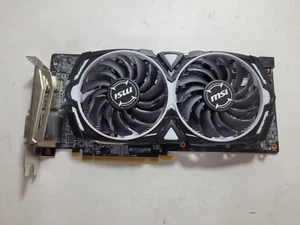MSI AMD RADEON RX 580 ARMOR 4G OC 4GB DDR5 Desktop Graphics Card #0014 - Picture 1 of 6