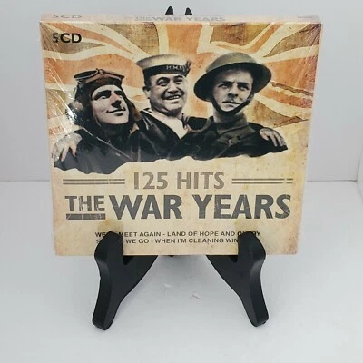 Various Artists 125 Hits The War Years 5 CD Slipcase Set Factory New and Sealed - Image 1 of 2