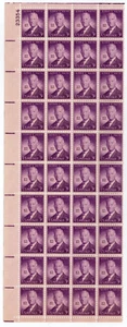 Scott #937 Alfred Smith Plate Block of 40 Stamps - MNH P#23354 - Picture 1 of 1