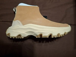 NEW SOREL Kinetic Breakthru Acadia WP Tawny Buff Pull On Boots Women’s Size 8.5 - Picture 1 of 6