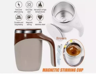 Automatic Magnetic Self Mixing Coffee Cup Milk Cup Auto Stirring Mug#&&& - Image 1 of 4