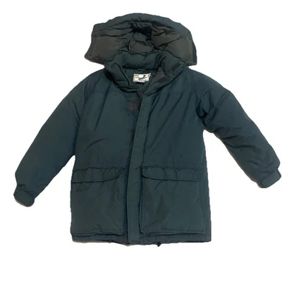 VTG Cabela's Premier Northern Goose Down HEAVY Jacket Mens Blue/Green RN56835 - Image 1 of 4