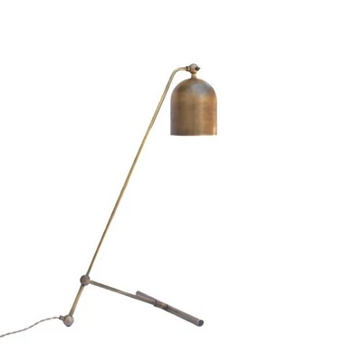 Lámpara de mesa de latón, lámpara de mesa decorativa, lámpara de mesa Spot Foto 1 de 4