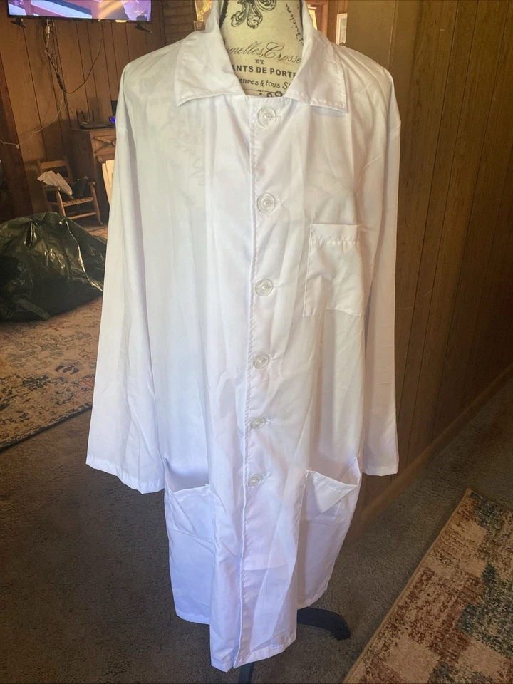 White Lab Toggle Button-Up Long Sleeve Jacket Large - Image 1 of 1