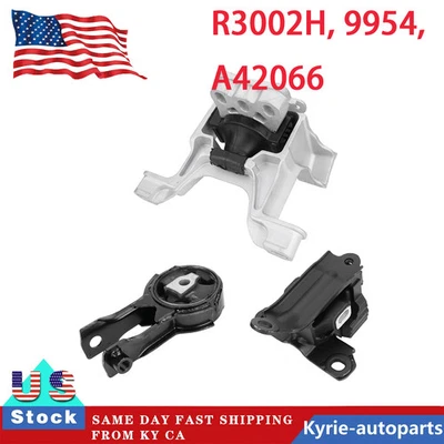 3 件发动机电机和变速器安装和扭矩支柱安装适用于马自达 CX-3 16-22 — 第 1/4 张图片