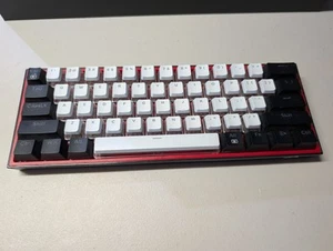 FIZZ K617 60% Red and Black Mechanical keyboard - Picture 1 of 6