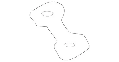 Soporte travesaño izquierdo placa roscada original mercedes-benz 2126200026 Foto 1 de 2