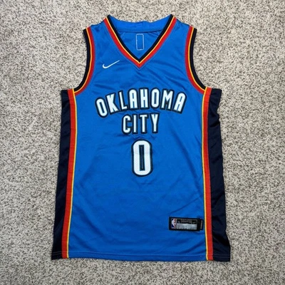 Russell Westbrook  Oklahoma City Thunder OKC Nike Swingman Jersey Youth XL - Image 1 of 4
