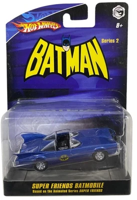 Hot Wheels Batman Super Friends Batimóvil Serie 2 1:50 Die Cast Car NUEVO 2008 Foto 1 de 2