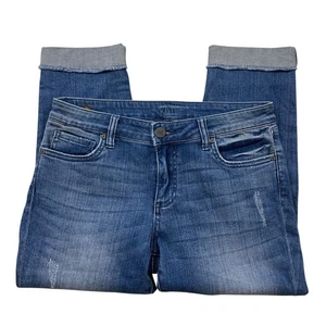 KUT from the Kloth Crop Straight leg stretch jeans Women's 8P - Picture 1 of 5