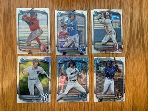 2025 Topps Bowman Chrome Mojo #BCP  1st's, RC's, base and stars, inserts lot 40 - Picture 1 of 6