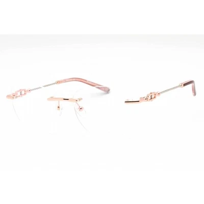 Gafas Charriol para hombre sin montura brillante rosa dorado/plateado marco de metal PC71048 C03 Foto 1 de 2