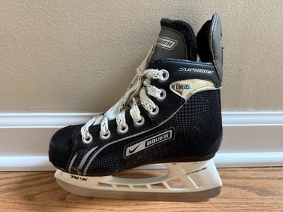 耐克 Bauer Supreme One05 冰球溜冰鞋 Jr. 美国 12Y 码 — 第 1/4 张图片