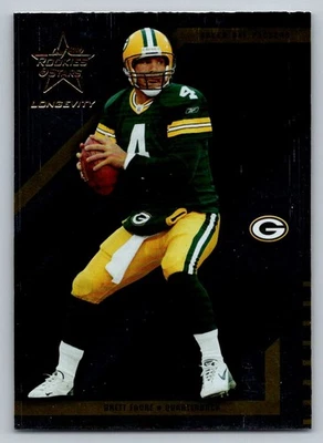 2004 Leaf Rookies & Stars Longevity  Brett Favre 34 - Image 1 of 2