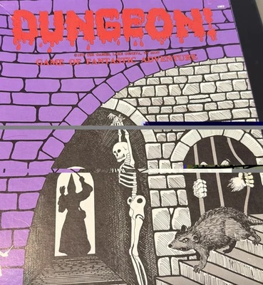 TSR Games 1975 Dungeon Game of fantastic adventure in original box - Image 1 of 4