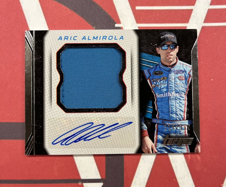Aric Amirola 2016 Torque Jumbo Firesuit Auto  #’d/117 #JPS-AA Petty Motorsports - Image 1 of 3