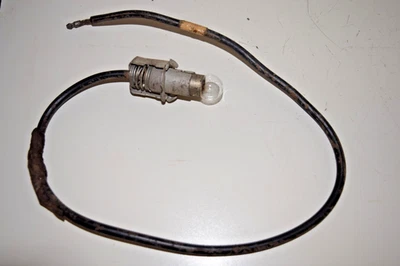 1950 Ford parklamp socket & wire NOS 50 parklight deluxe custom park lamp - Image 1 of 4