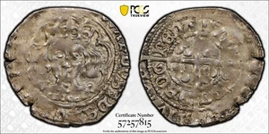 IRLANDA Edoardo IV argento 1473 Groat Drogheda PCGS AU50 TOP GRADED RARO S-6367 - Foto 1 di 6