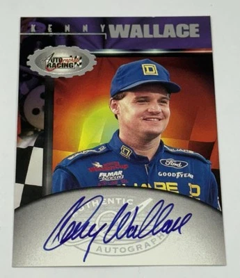 1997 Score Board Auto Racing Auto Kenny Wallace Auto - Image 1 of 4