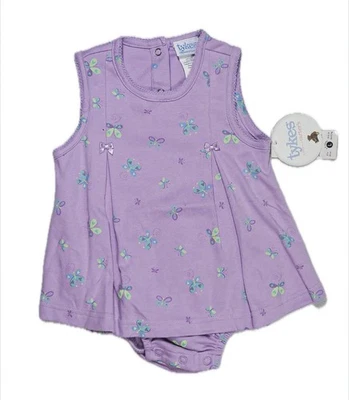 Body de colección/Y2K Tykes By Carters giratorio con mariposas nuevo con etiquetas talla 3/6 m Foto 1 de 2