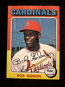 1975 Topps Mini Bob Gibson (#150) EX HOFer, Cardinals Legend ^GRUMPYBUCK^ - Foto 1 di 2