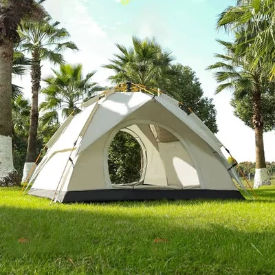 Automatic Instant Outdoor Camping Tent Camping Tent, Quick Setup Zipper Closure - Image 1 of 4