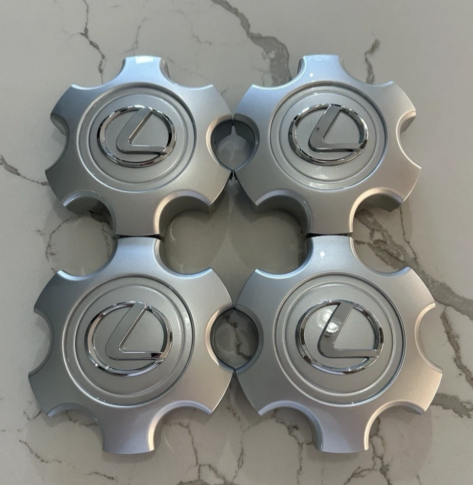 4x Lexus GX470 2003-2009 Wheel Center Hub Caps rim 42603-60520 74167A - Image 1 of 4