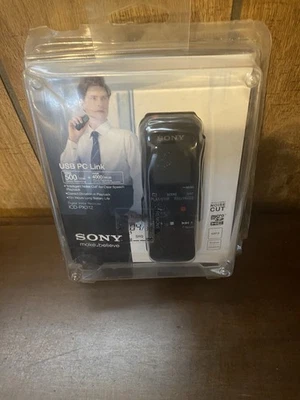 Sony ICD-PX312 2GB Digital Voice Recorder Black *NEW IN BOX* Factory Sealed - Image 1 of 4